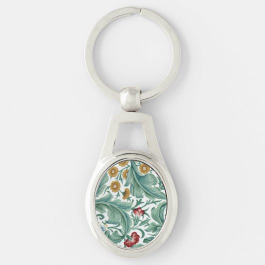 William Morris Art Sleutelhanger (Voorkant)