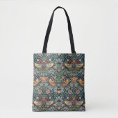 William Morris Art Strawberry Thief Canvas tas (Voorkant)