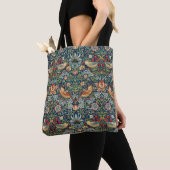 William Morris Art Strawberry Thief Canvas tas (Dichtbij)