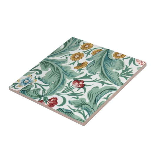 William Morris Art Tegeltje (Zijkant)