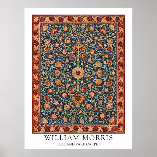 William Morris Art Wall Decor Holland Park Poster (Voorkant)
