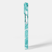 William Morris Artichoke Blauwgroen Case-Mate iPhone Case (Achterkant / Links)