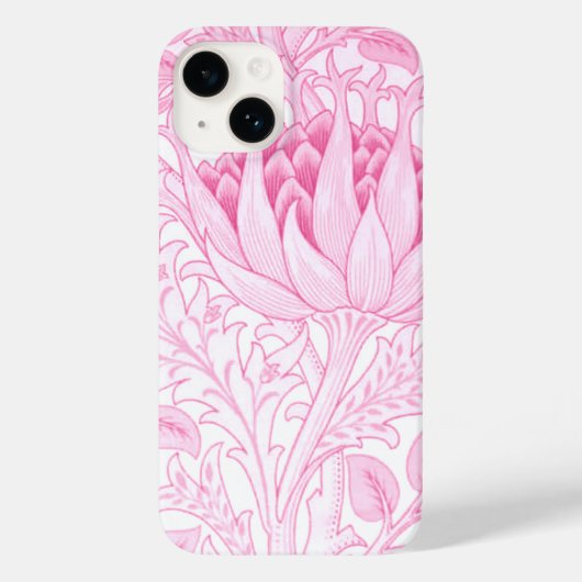 William Morris Artichoke Bord Roze Case-Mate iPhone Case (Achterkant)