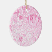 William Morris Artichoke Bord Roze Keramisch Ornament (Rechts)