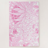 William Morris Artichoke Bord Roze Legpuzzel (Verticaal)