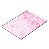 William Morris Artichoke Bord Roze Notitieboek (Linkerzijde)