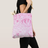 William Morris Artichoke Bord Roze Tote Bag (Dichtbij)