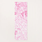 William Morris Artichoke Bord Roze Yogamat (Achterkant)