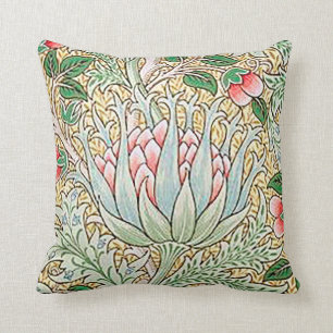 William Morris  Artichoke Floral Pattern Kussen