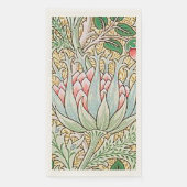 William Morris  Artichoke Floral Pattern Servet (Voorkant)
