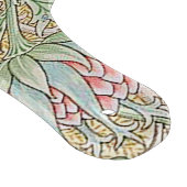William Morris Artichoke Floral Pattern Snijplank (Hoek)