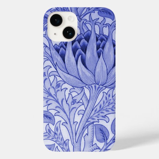 William Morris Artichoke Indigo Blue Case-Mate iPhone Case (Achterkant)