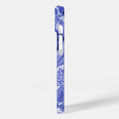 William Morris Artichoke Indigo Blue Case-Mate iPhone Case (Achterkant / Links)