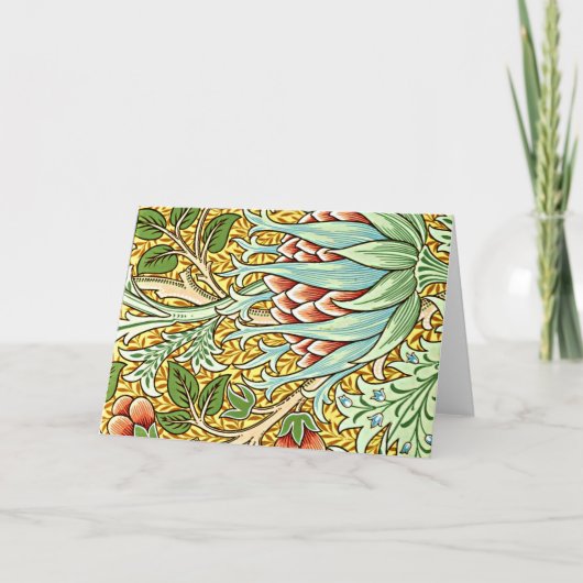 William Morris - Artichoke Kaart (Voorkant)