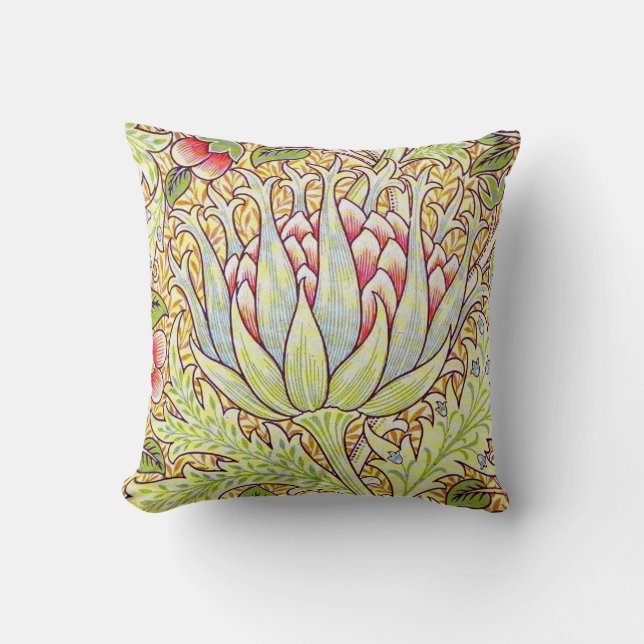 William Morris Artichoke Kussen (Voorkant)