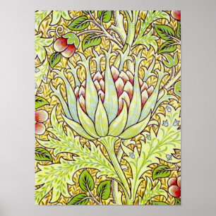 William Morris "Artichoke Poster