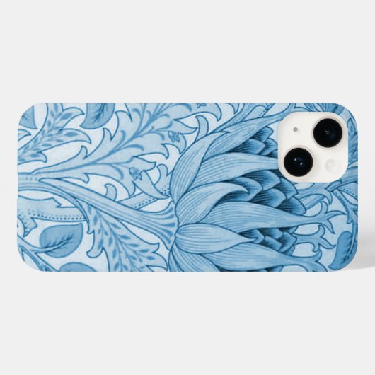 William Morris Artichoke Sky Blue Case-Mate iPhone Case (Achterkant (horizontaal))