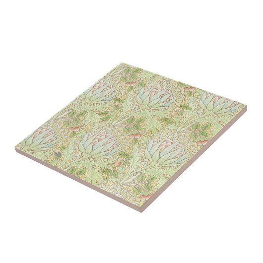 William Morris Artichoke Tile Tegeltje (Zijkant)