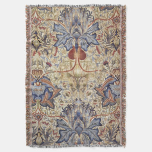 William Morris - Artisjok bloempatroon in vintage Deken