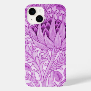 William Morris Artisjok licht Paarse Case-Mate iPhone 14 Hoesje