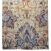 William Morris -  artisjokbloempatroon Douchegordijn (Voorkant)