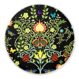 William Morris Arts and Crafts Pattern Keramische Knop