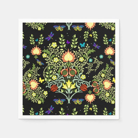 William Morris Arts and Crafts Pattern Servet (Voorkant)