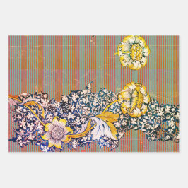 William Morris ARTS EN CRAFTS WRAPPING PAPER SET