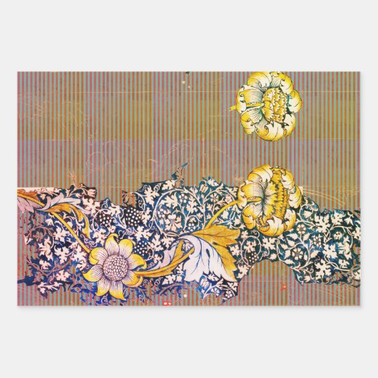 William Morris ARTS EN CRAFTS WRAPPING PAPER SET (Voorkant 2)