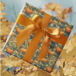 William Morris Autumn Pumpkin Patch Cadeaupapier
