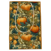 William Morris Autumn Pumpkin Patch Medium Cadeauzakje (Voorkant)