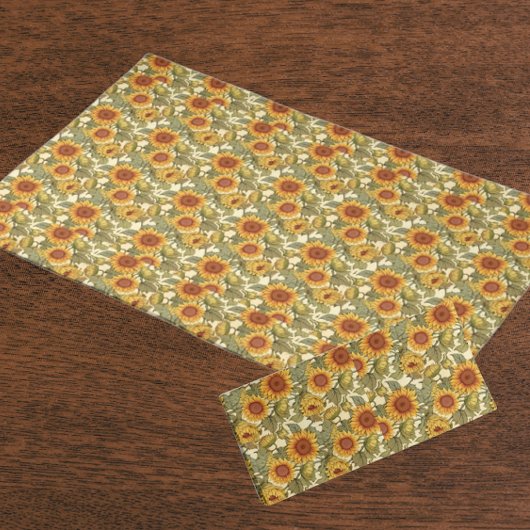 William Morris Autumn Sun Flowers Medium Tafelloper