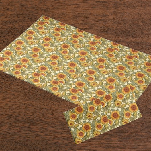 William Morris Autumn Sun Flowers Tafelkleed