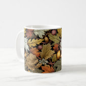 William Morris Autumn verlaat eekhoorn Koffiemok (Voorkant links)