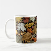 William Morris Autumn verlaat eekhoorn Koffiemok (Links)