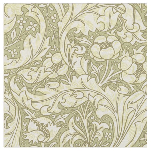 William Morris "Bachelors Button" 4. Stof (Close Up)