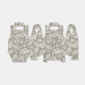 William Morris Bachelor's Button antieke damast Bedankdoosjes (Uitgevouwen)