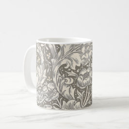 William Morris Bachelor's Button antieke damast Koffiemok