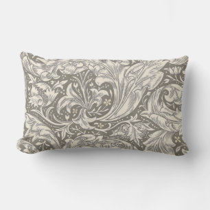 William Morris Bachelor's Button antieke damast Kussen