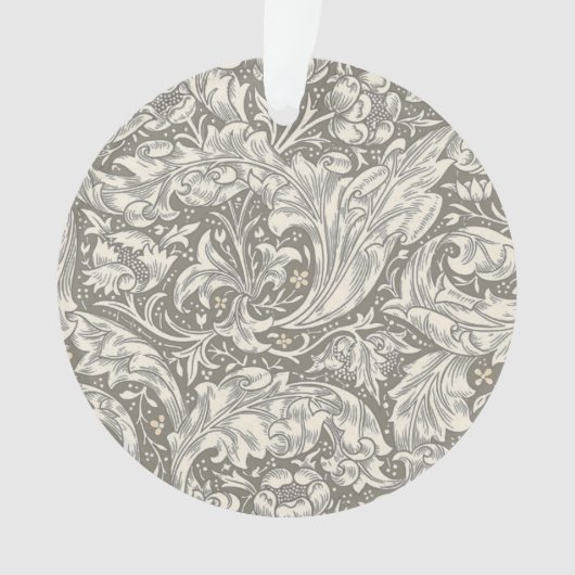 William Morris Bachelor's Button antieke damast Ornament (voorkant)