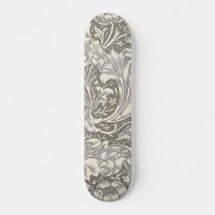 William Morris Bachelor's Button antieke damast Persoonlijk Skateboard