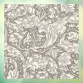 William Morris Bachelor's Button antieke damast Raamsticker (Vel 3)