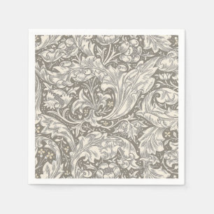 William Morris Bachelor's Button antieke damast Servet