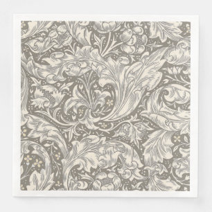William Morris Bachelor's Button antieke damast Servet