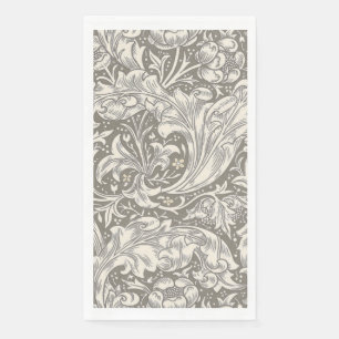 William Morris Bachelor's Button antieke damast Servet