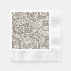 William Morris Bachelor's Button antieke damast Servet