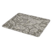 William Morris Bachelor's Button antieke damast Snijplank (Hoek)