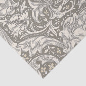 William Morris Bachelor's Button antieke damast Tissuepapier (Detail)