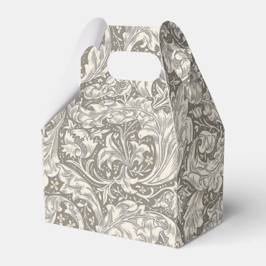 William Morris Bachelor's Button Bloem Bloemisteri Bedankdoosjes (Voorkant Zijde)