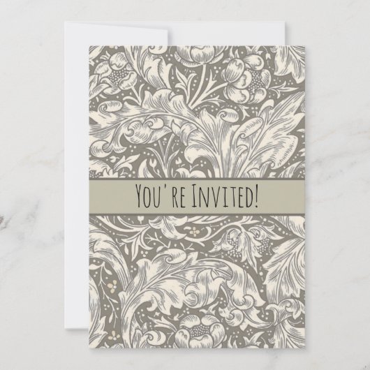 William Morris Bachelor's Button Bloem Bloemrijke  Kaart (Voorkant)